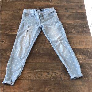 Skinny ankle legging jean